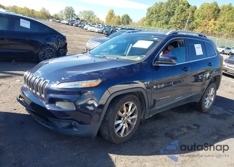 2016 Jeep Cherokee Limited z USA, uszkodzony, nr VIN 1C4PJMDB8GW254660